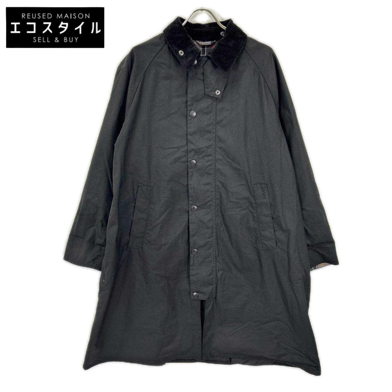 Barbour バブアー 24AW 242MWX2344 ブラック Modified Exmoor Wax Coat コート
