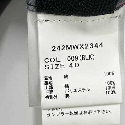 Barbour バブアー 24AW 242MWX2344 ブラック Modified Exmoor Wax Coat コート