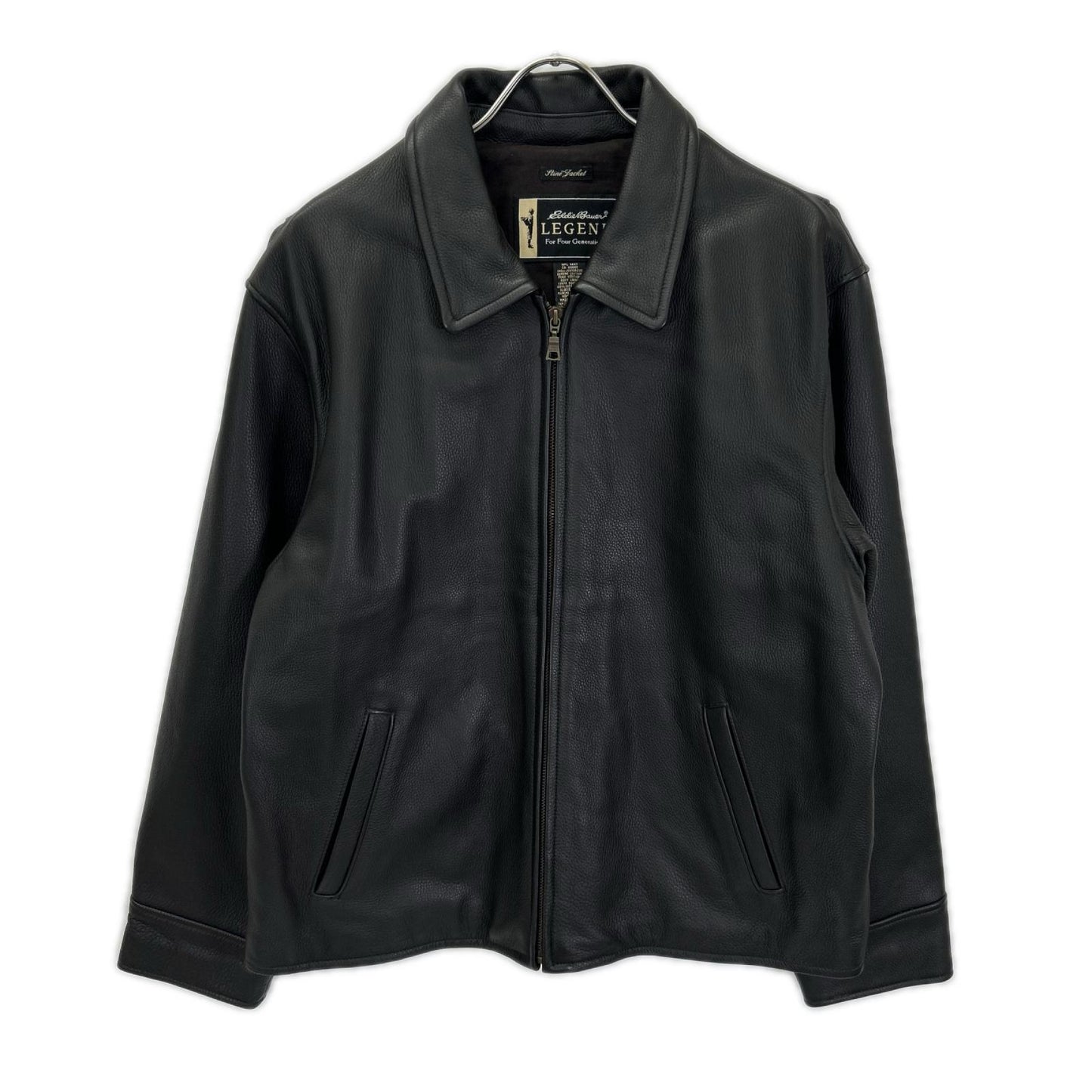 Eddie Bauer エディーバウアー ブラック レジェンド レザージャケット ジャケット