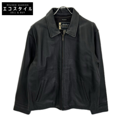 Eddie Bauer エディーバウアー ブラック レジェンド レザージャケット ジャケット