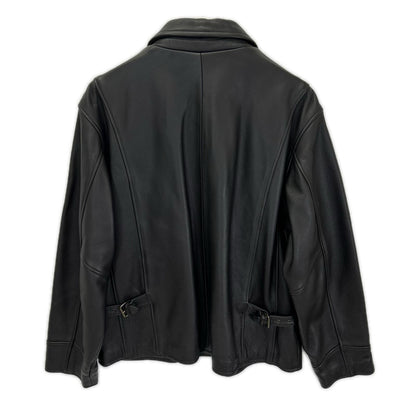 Eddie Bauer エディーバウアー ブラック レジェンド レザージャケット ジャケット