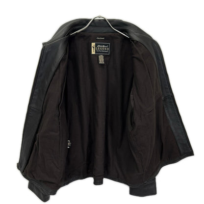 Eddie Bauer エディーバウアー ブラック レジェンド レザージャケット ジャケット