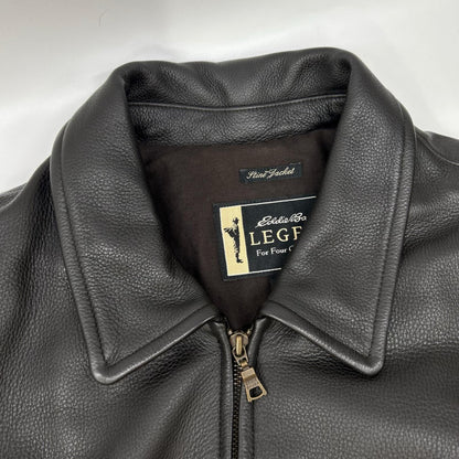 Eddie Bauer エディーバウアー ブラック レジェンド レザージャケット ジャケット