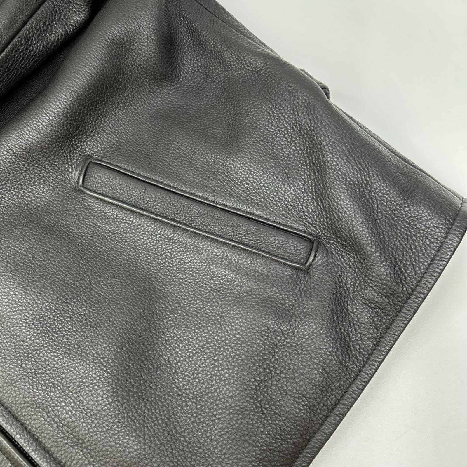 Eddie Bauer エディーバウアー ブラック レジェンド レザージャケット ジャケット