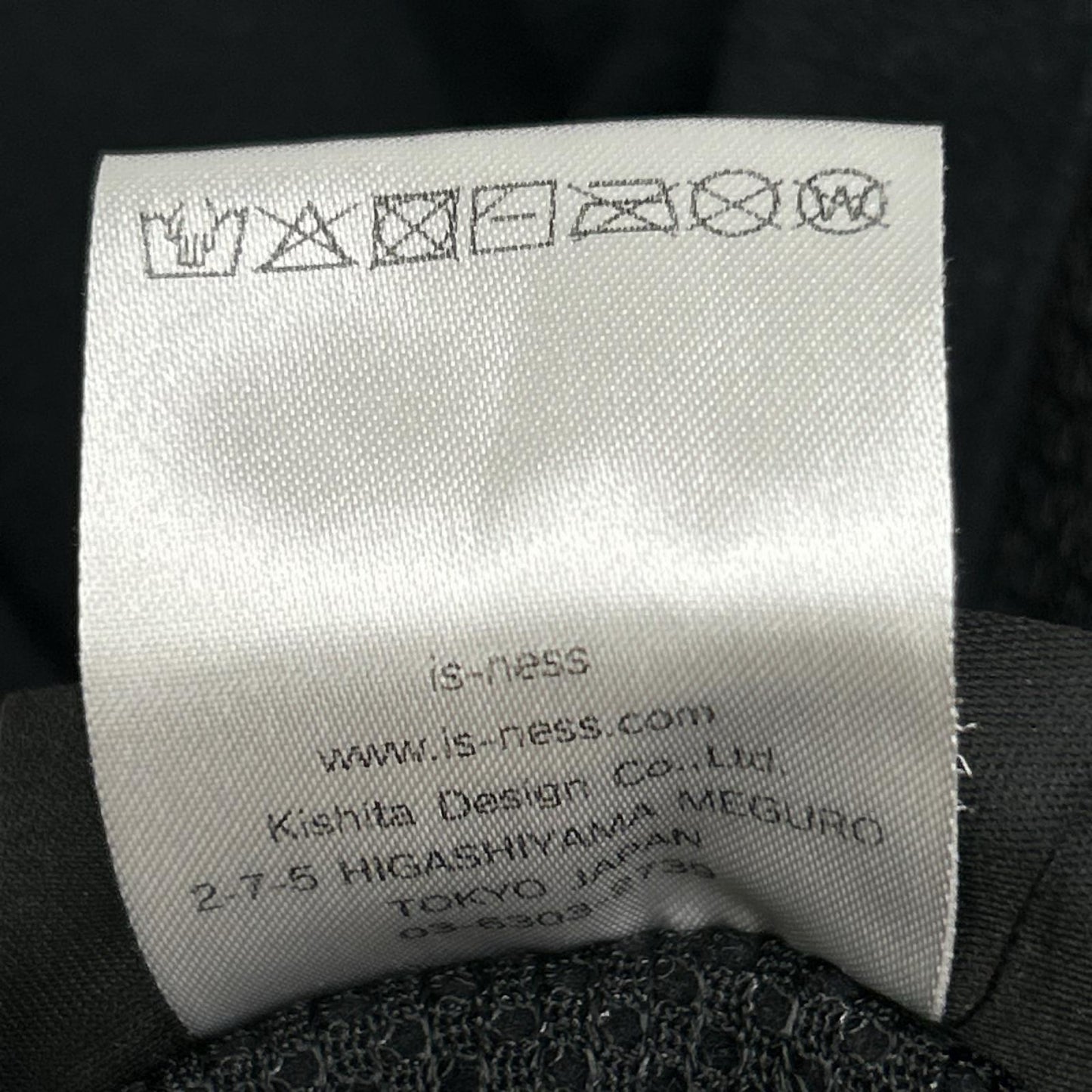 is-ness イズネス 1004AWCS01 ブラック 22AW THM FLEECE JACKET ジャケット
