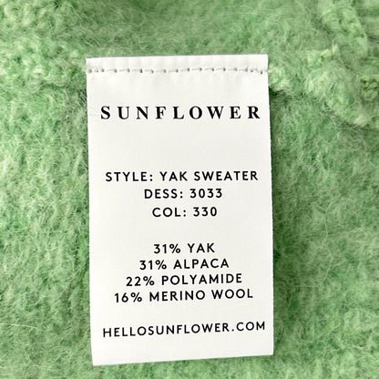 Sunflower サンフラワー グリーン YAK SWEATER トップス