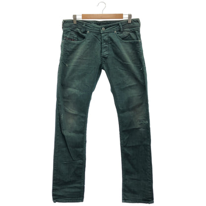 DIESEL ディーゼル グリーン IAKOP ストレッチ デニムパンツ ボトムス