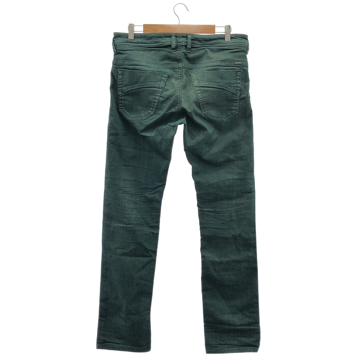 DIESEL ディーゼル グリーン IAKOP ストレッチ デニムパンツ ボトムス