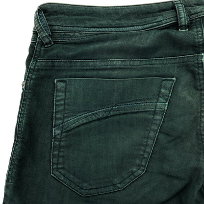 DIESEL ディーゼル グリーン IAKOP ストレッチ デニムパンツ ボトムス