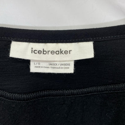 icebreaker アイスブレーカー ブラック メリノ マウンテン スポーツ カーディガン ジャケット