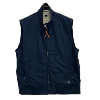 nanamica ナナミカ SUAS412 ネイビー Zip Up Wind Vest ベスト