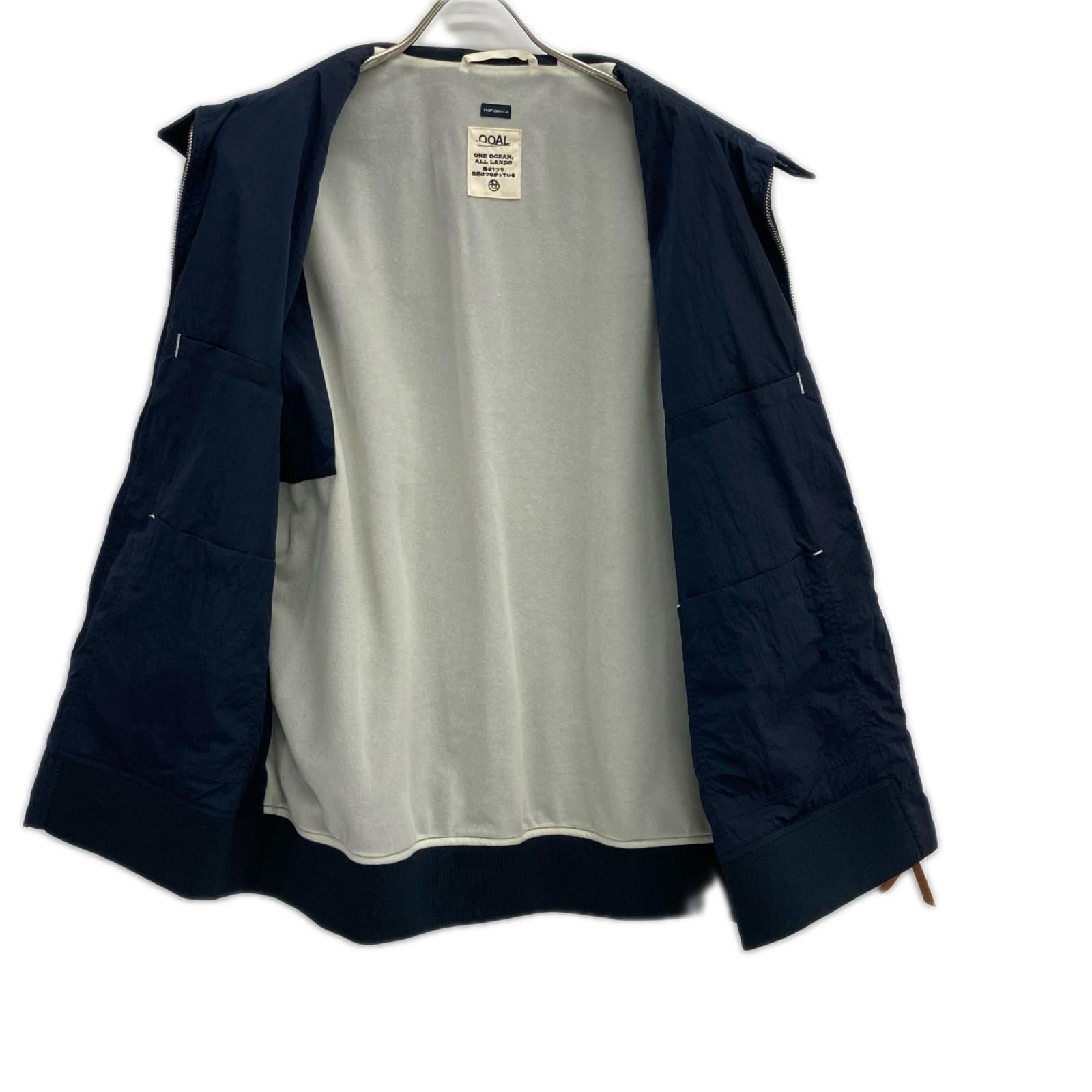 nanamica ナナミカ SUAS412 ネイビー Zip Up Wind Vest ベスト