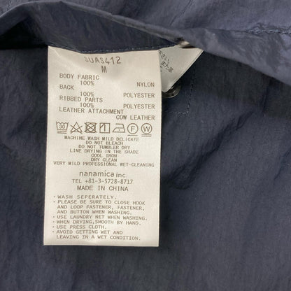 nanamica ナナミカ SUAS412 ネイビー Zip Up Wind Vest ベスト
