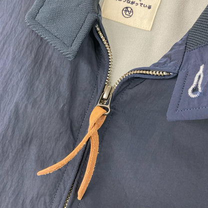 nanamica ナナミカ SUAS412 ネイビー Zip Up Wind Vest ベスト