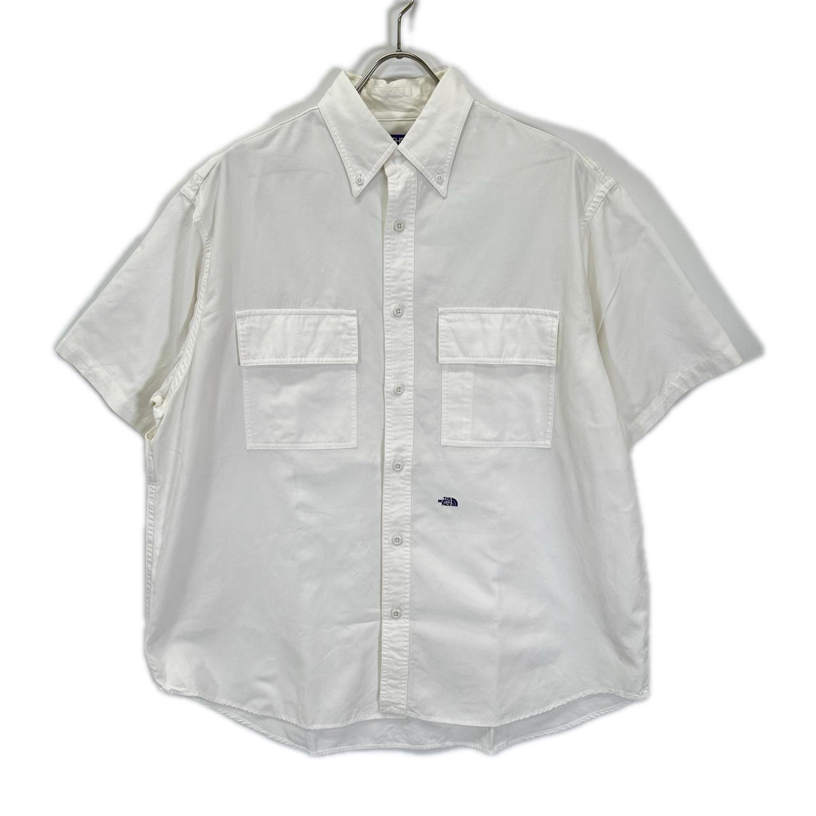 THE NORTH FACE PURPLE LABEL ザ ノースフェイス パープルレーベル NT3416N ホワイト Button Down Field S/S Shirt トップス