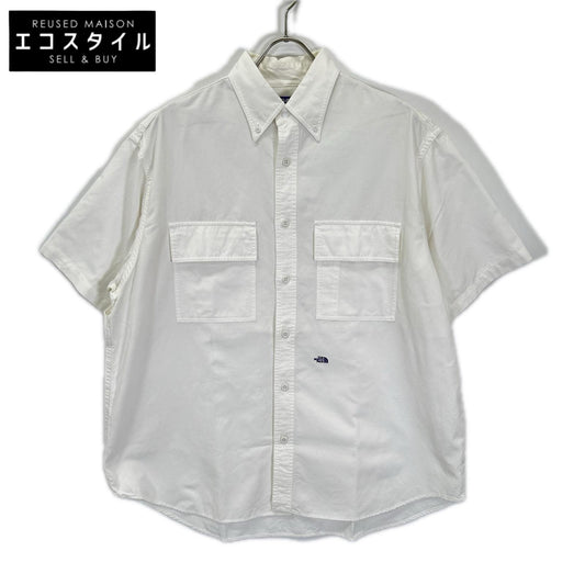 THE NORTH FACE PURPLE LABEL ザ ノースフェイス パープルレーベル NT3416N ホワイト Button Down Field S/S Shirt トップス