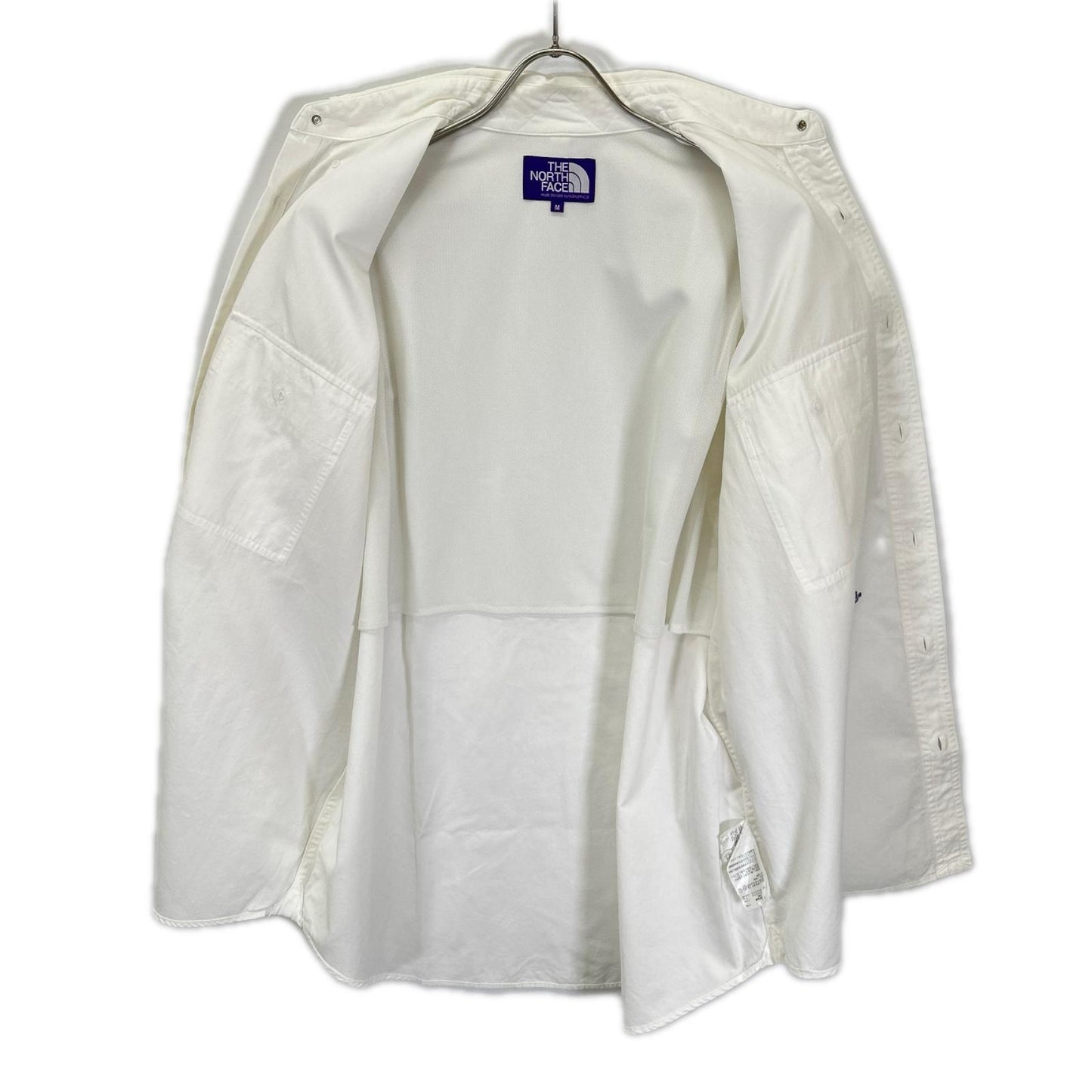 THE NORTH FACE PURPLE LABEL ザ ノースフェイス パープルレーベル NT3416N ホワイト Button Down Field S/S Shirt トップス