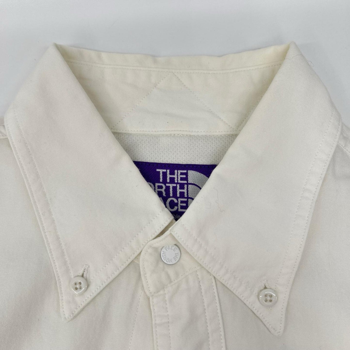 THE NORTH FACE PURPLE LABEL ザ ノースフェイス パープルレーベル NT3416N ホワイト Button Down Field S/S Shirt トップス