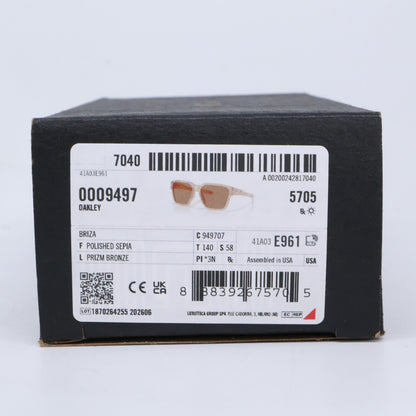 OAKLEY オークリー 【新品同様】OO9497-0758 BRIZA ブリザ スクエアシェイプ サングラス