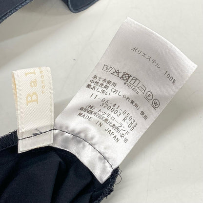 BALLSEY ボールジー ブラック ストレッチタフタ ボリュームギャザースカート スカート
