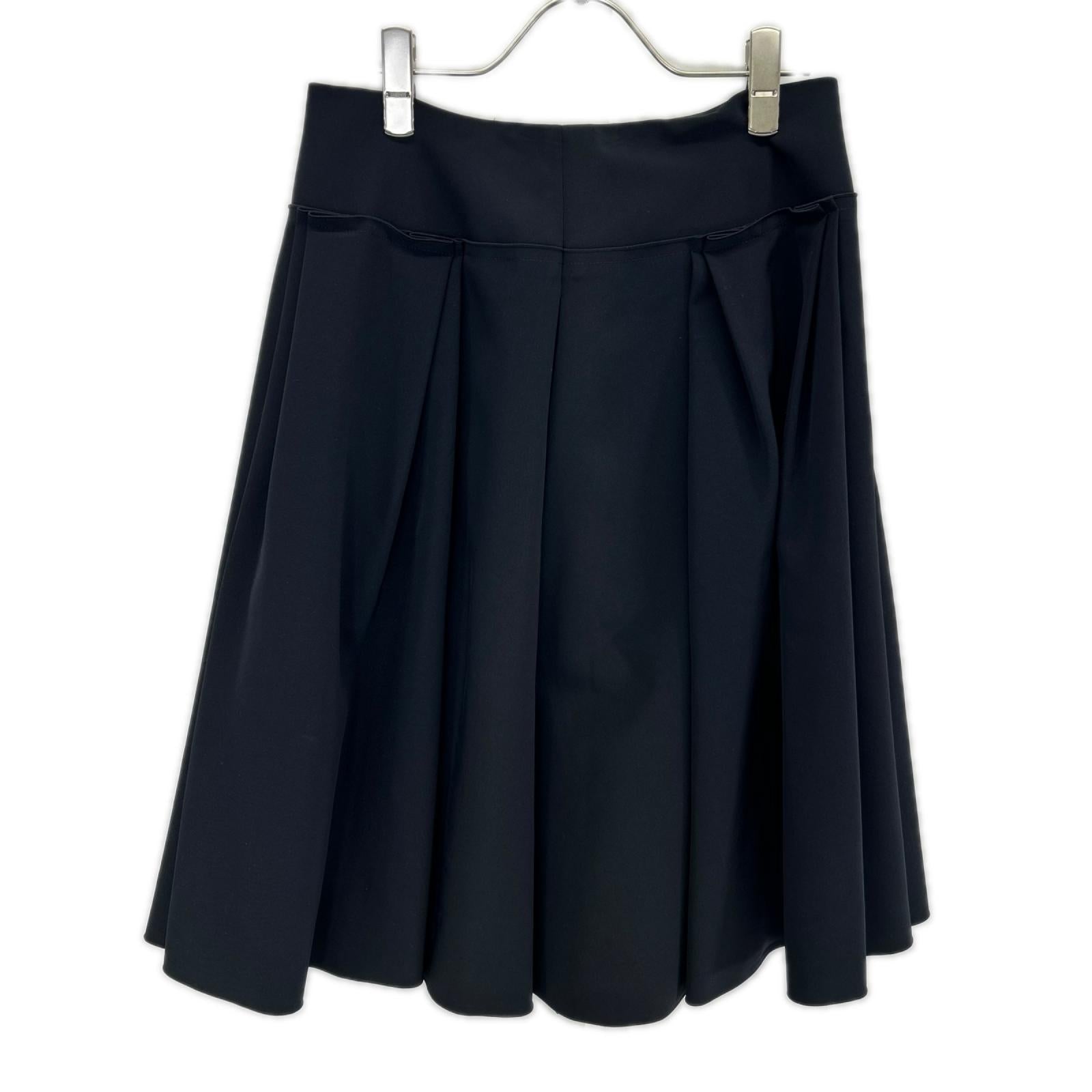 FOXEY NEW YORK フォクシーニューヨーク 39981 ブラック タックフレアスカート スカート