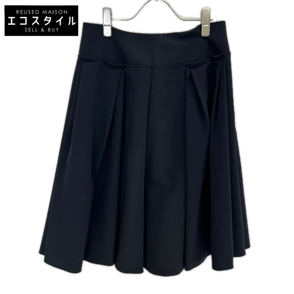FOXEY NEW YORK フォクシーニューヨーク 39981 ブラック タックフレアスカート スカート