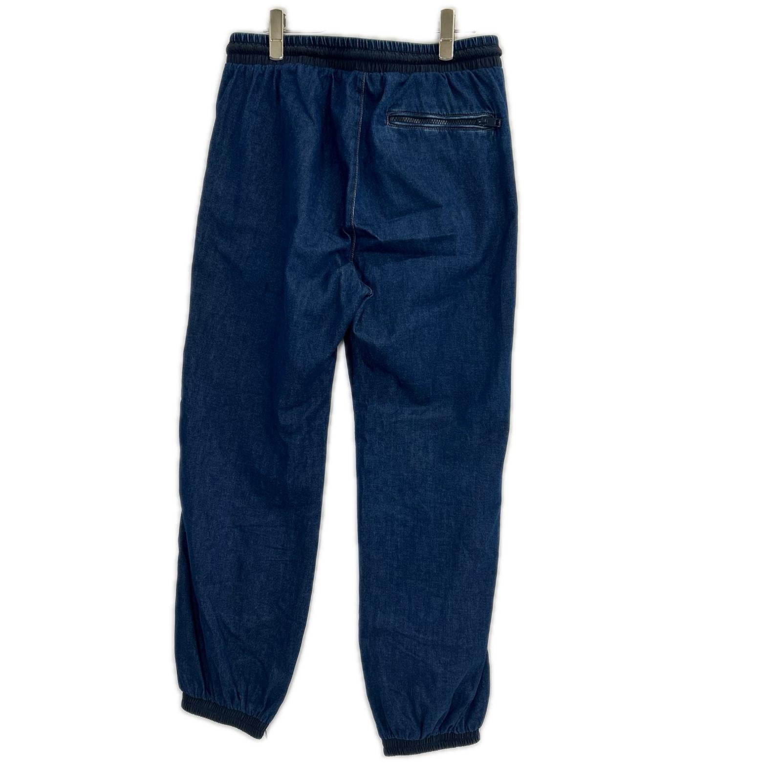 DIESEL ディーゼル ネイビー P-Bright ロゴパッチ トラックパンツ ボトムス