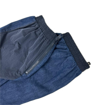 DIESEL ディーゼル ネイビー P-Bright ロゴパッチ トラックパンツ ボトムス