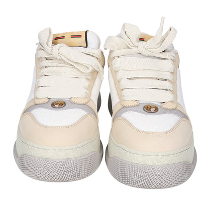 GUCCI グッチ ベージュ系 GG スクリーナー ローカットスニーカー シューズ