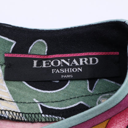 LEONARD レオナール 0369136 マルチカラー 花柄 長袖カットソー トップス