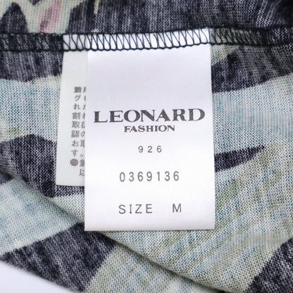 LEONARD レオナール 0369136 マルチカラー 花柄 長袖カットソー トップス