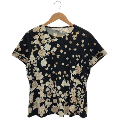 LEONARDSPORT レオナールスポーツ 0558637 ブラック 花柄 半袖Tシャツ トップス