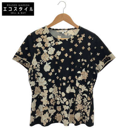 LEONARDSPORT レオナールスポーツ 0558637 ブラック 花柄 半袖Tシャツ トップス