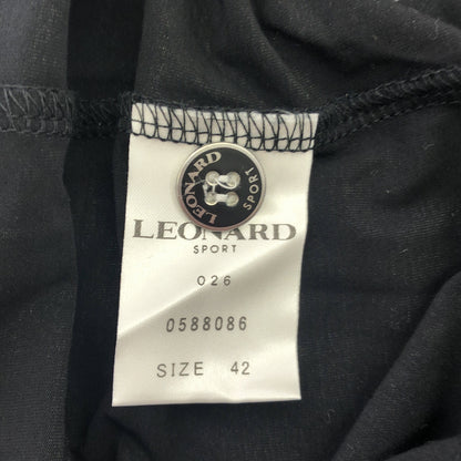 LEONARDSPORT レオナールスポーツ 0588086 ブラック×マルチカラー カーディガン トップス