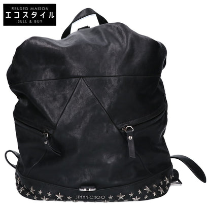 JIMMY CHOO ジミーチュウ FITZROY フィッツロイ スタースタッズ レザー リュック リュック バックパック