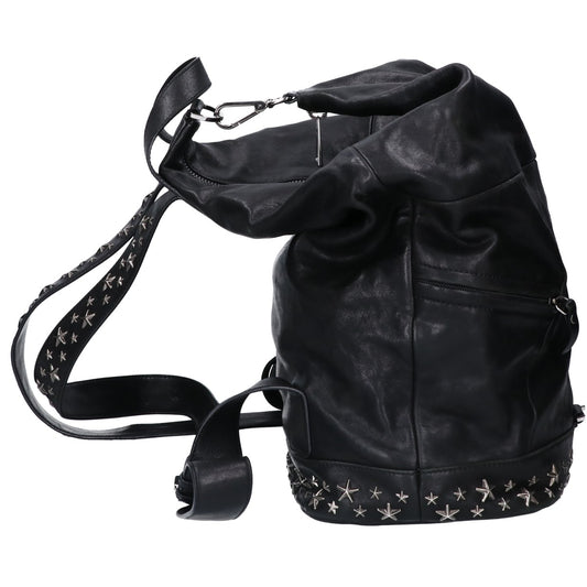 JIMMY CHOO ジミーチュウ FITZROY フィッツロイ スタースタッズ レザー リュック リュック バックパック