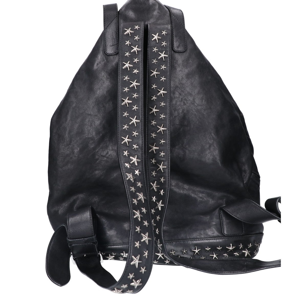 JIMMY CHOO ジミーチュウ FITZROY フィッツロイ スタースタッズ レザー リュック リュック バックパック