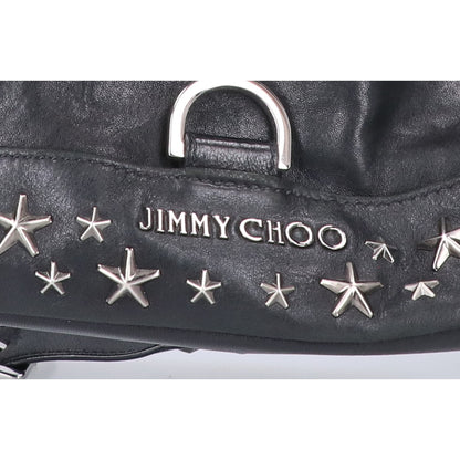 JIMMY CHOO ジミーチュウ FITZROY フィッツロイ スタースタッズ レザー リュック リュック バックパック