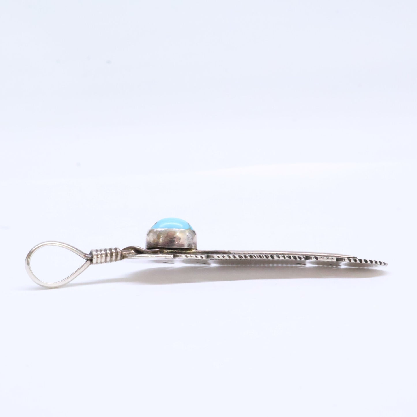 HARVEY MACE ハーヴィー メイス STERLING ターコイズ フェザー ペンダントトップ