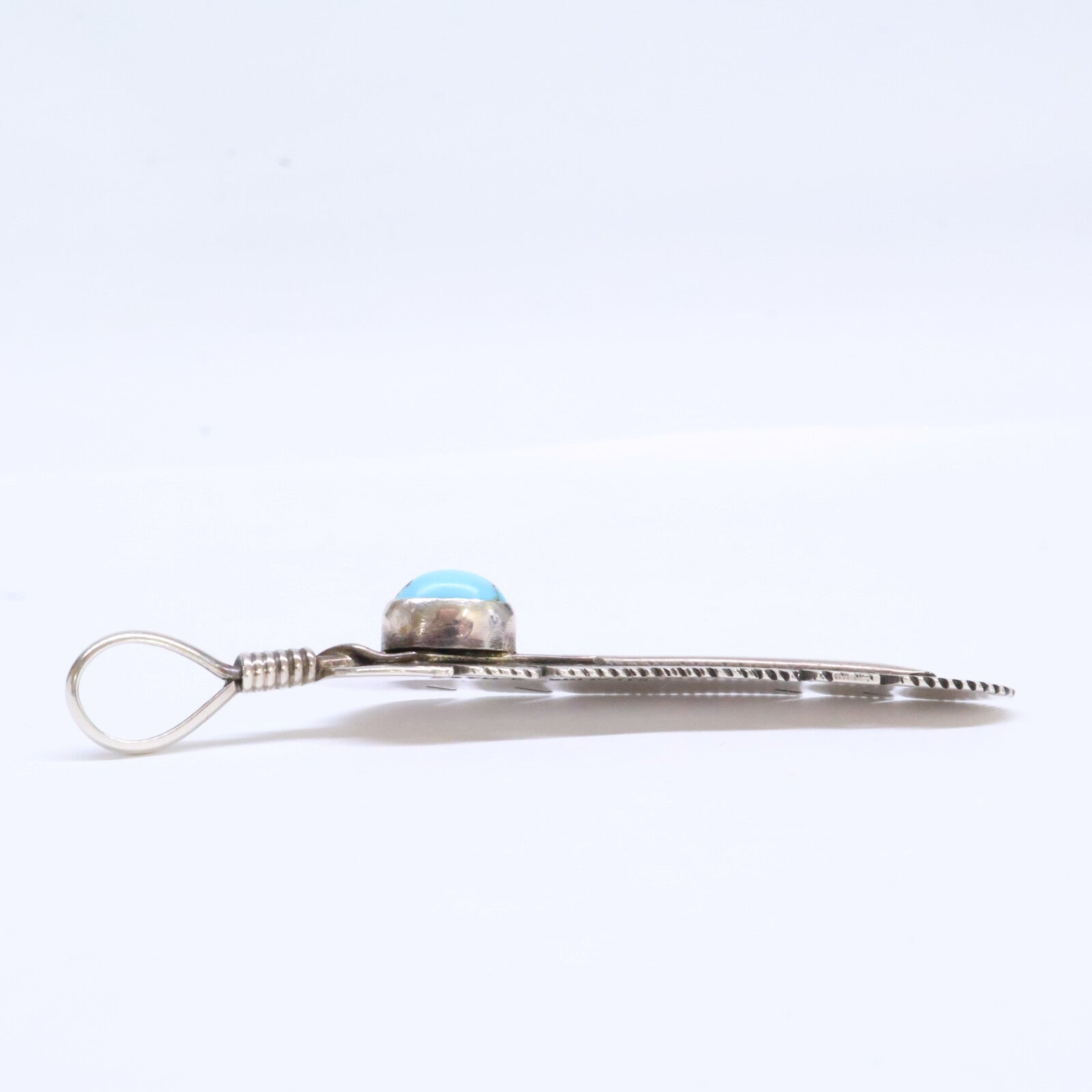 HARVEY MACE ハーヴィー メイス STERLING ターコイズ フェザー ペンダントトップ