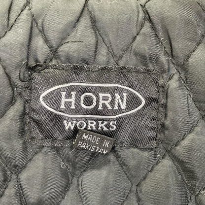 HORN WORKS ホーンワークス ブラック レザー ジャケット ジャケット