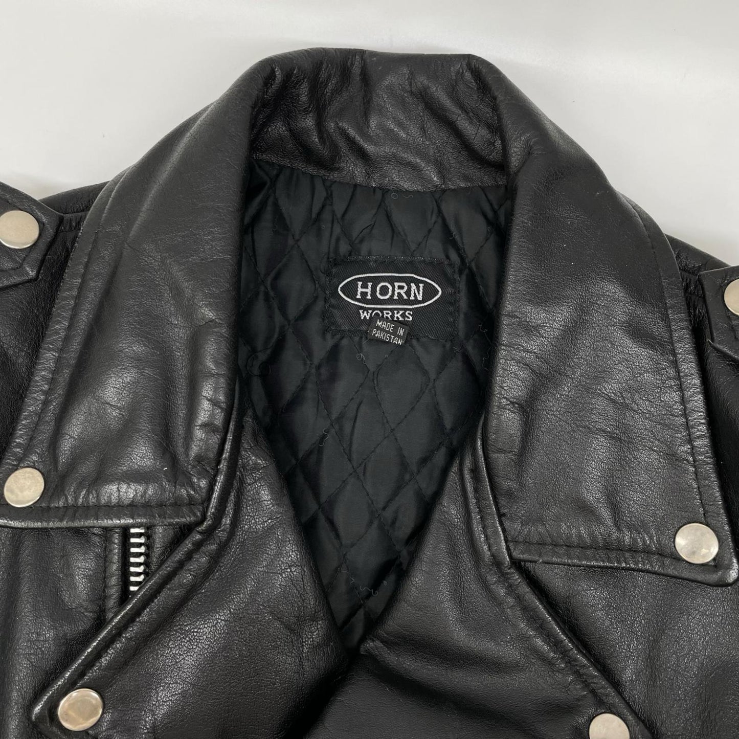 HORN WORKS ホーンワークス ブラック レザー ジャケット ジャケット