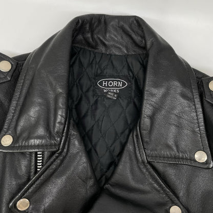 HORN WORKS ホーンワークス ブラック レザー ジャケット ジャケット
