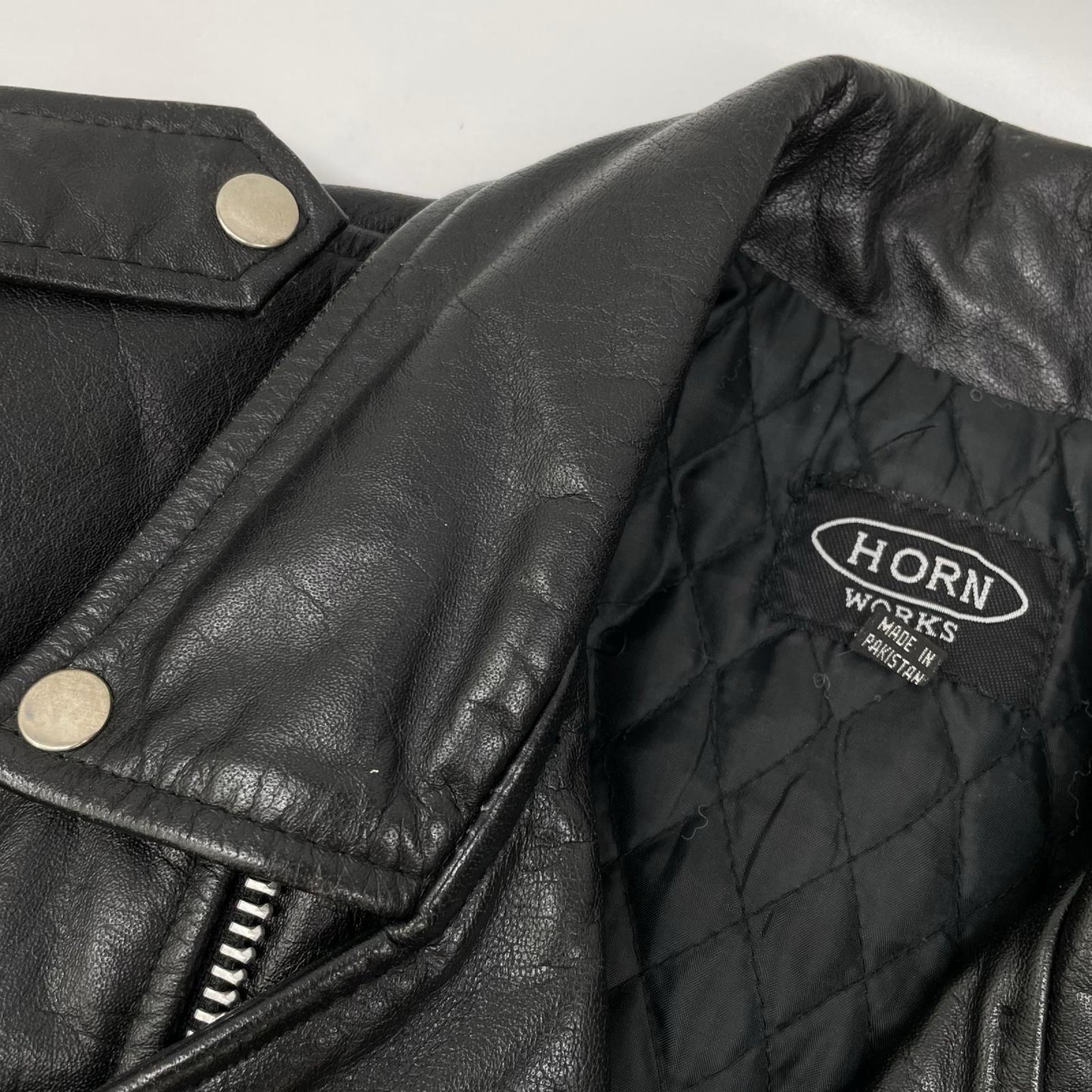 HORN WORKS ホーンワークス ブラック レザー ジャケット ジャケット