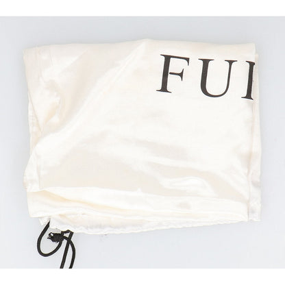FURLA フルラ レザー ギャザー ミニ ハンドバッグ