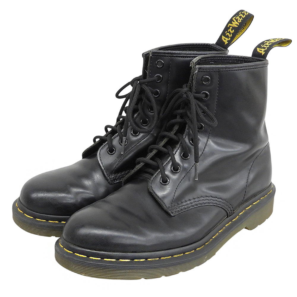 Dr.Martens ドクターマーチン 1460 8ホール レザー レースアップ ブーツ シューズ メンズ ブラック 41 シューズ