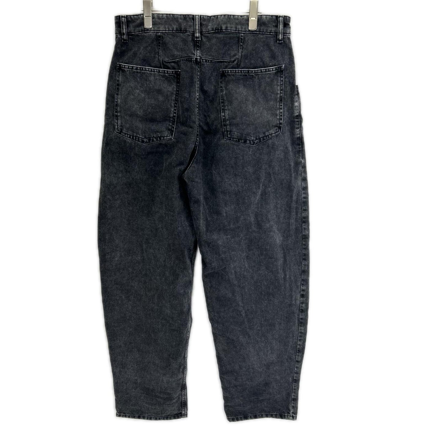 ISABEL MARANT イザベルマラン PA2261 22H0201 ブラック ワイドレッグ ジーンズ ボトムス
