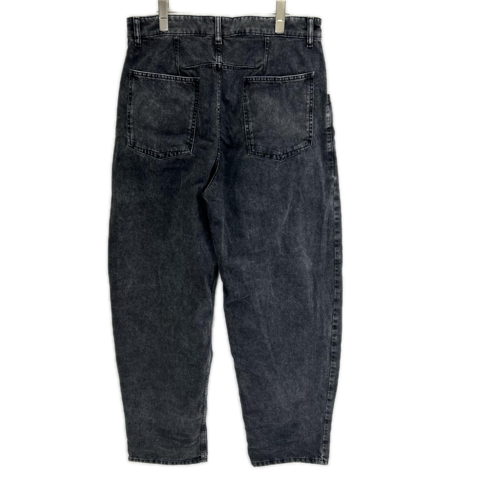 ISABEL MARANT イザベルマラン PA2261 22H0201 ブラック ワイドレッグ ジーンズ ボトムス