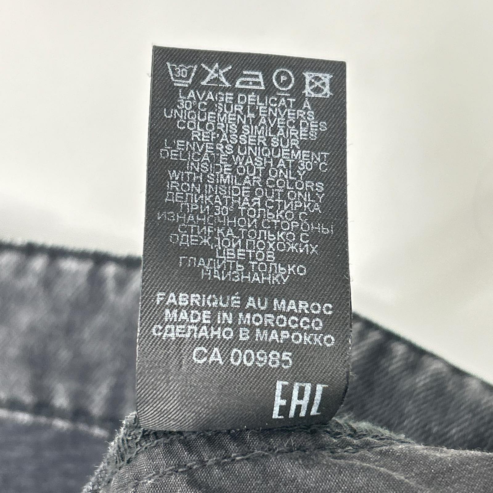 ISABEL MARANT イザベルマラン PA2261 22H0201 ブラック ワイドレッグ ジーンズ ボトムス