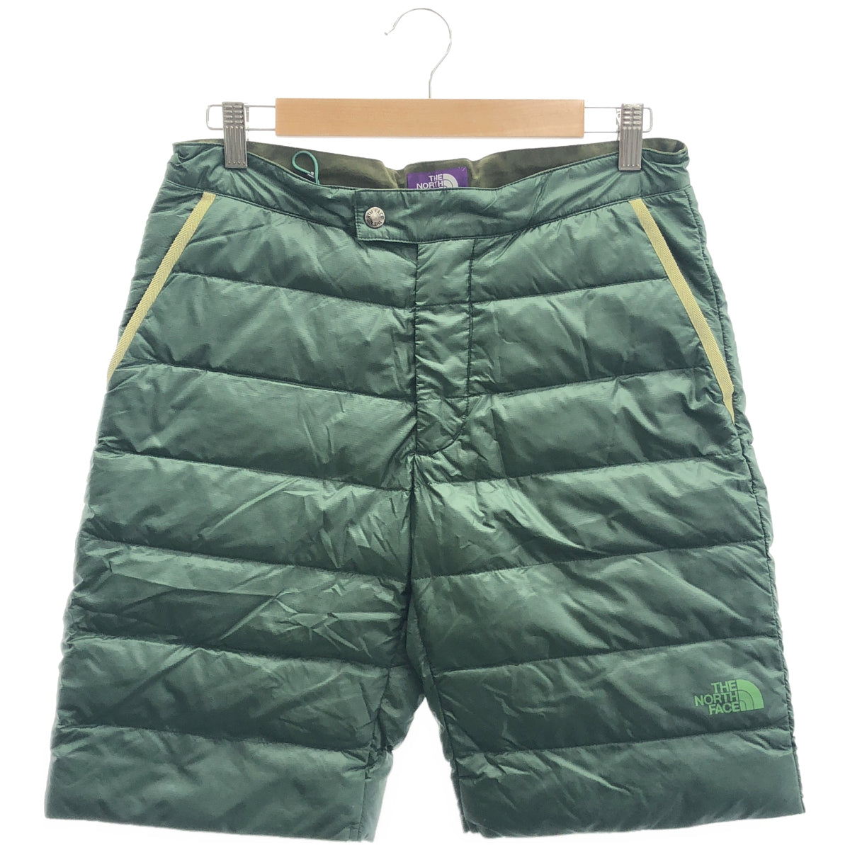 THE NORTH FACE PURPLE LABEL ザ ノースフェイス パープルレーベル グリーン ダウン ショートパンツ ボトムス